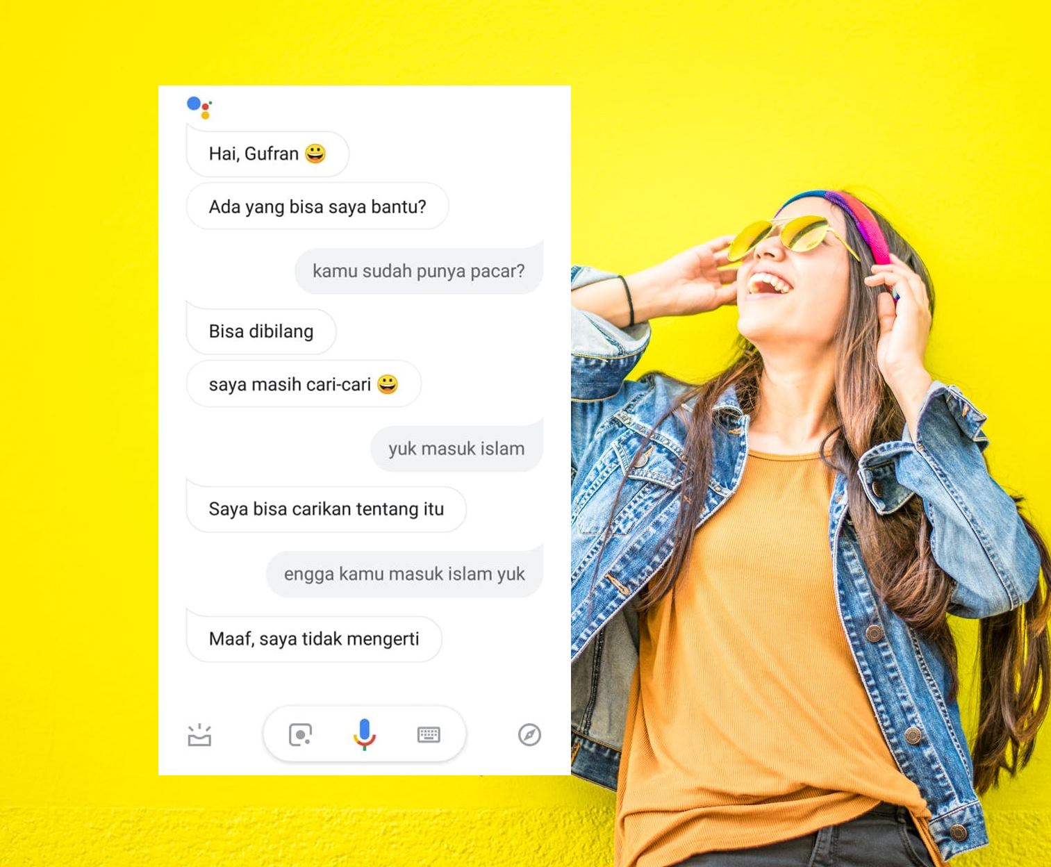 12 Obrolan Konyol dengan Google Assistant. Ternyata Kecerdasan Buatan Bisa Melucu Juga, Yha~