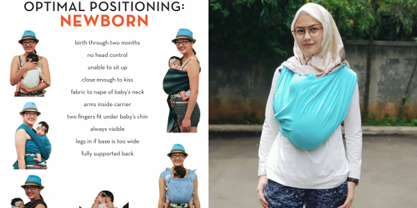 Revalina S. Temat Dikecam Warganet, Katanya Salah Gendong Bayi. Duh, Sebetulnya yang Bahaya Tuh yang Kayak Apa Sih?