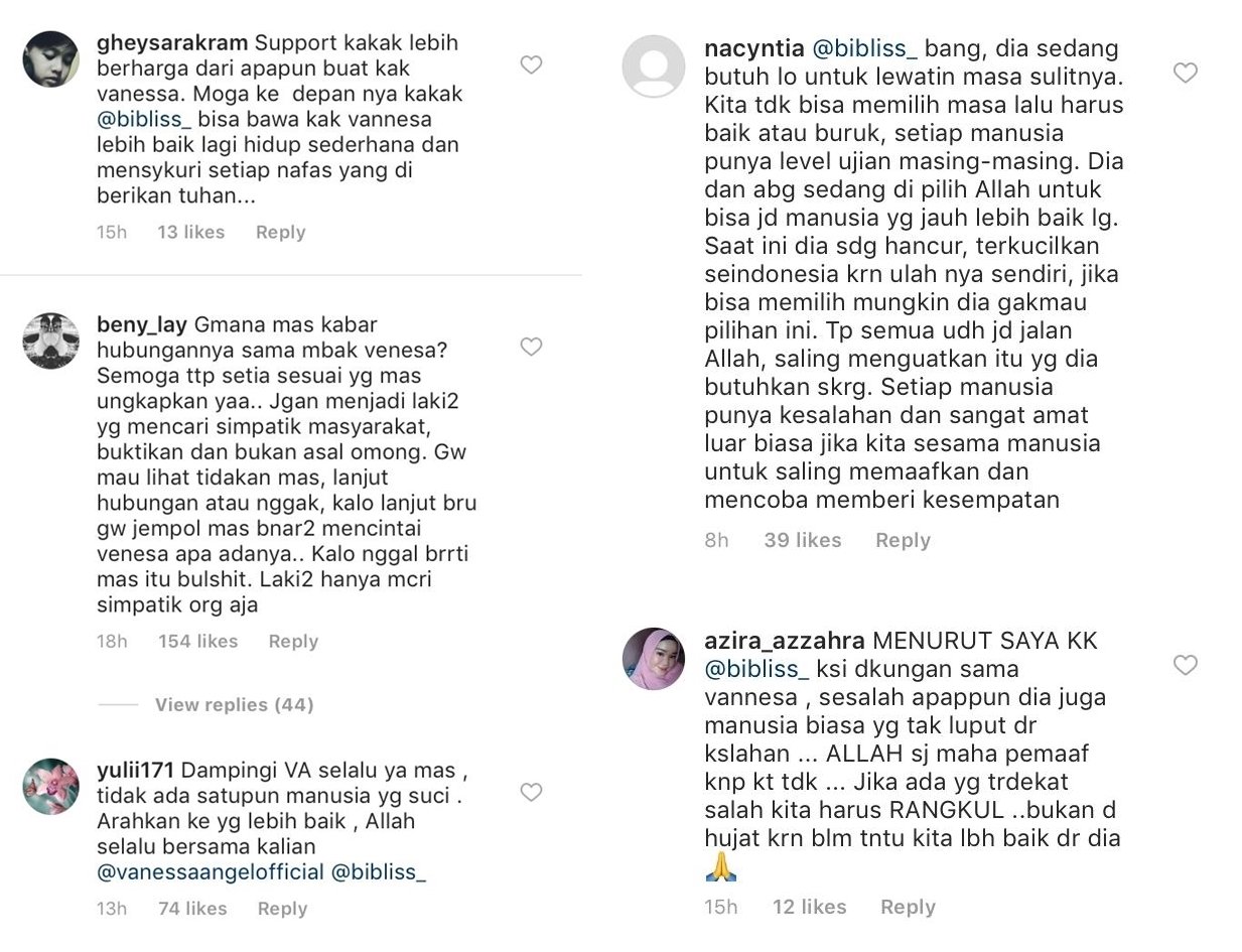 Vanessa Angel Jadi Tersangka, Pacarnya Mendapat Dukungan Warganet Agar Terus Mendampingi. Gimana Menurutmu? 6 Vanessa Angel Jadi Tersangka, Pacarnya Mendapat Dukungan Warganet Agar Terus Mendampingi. Gimana Menurutmu?