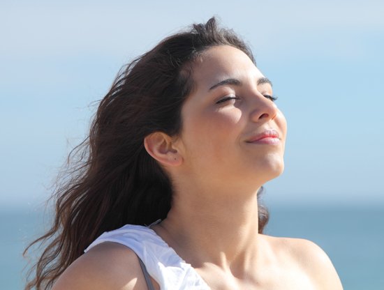 taking breath