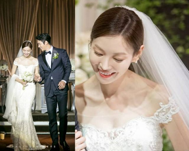 Cantiknya 8 Gaun Pernikahan Ala Pasangan Seleb Korea. Ini Real, Bukan Gaun yang Dipakai dalam Drama
