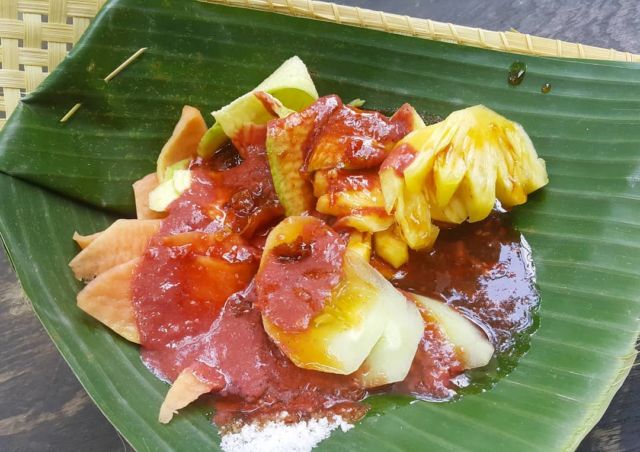 resep rujak buah terasi