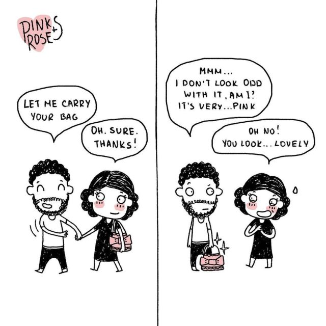 8 Ilustrasi Kocak Tingkah Para Istri yang Seringnya Merasa 'Normal' Padahal Bikin Suami Geregetan. Sering Begini?