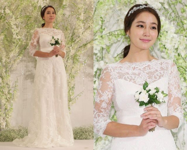Cantiknya 8 Gaun Pernikahan Ala Pasangan Seleb Korea. Ini Real, Bukan Gaun yang Dipakai dalam Drama