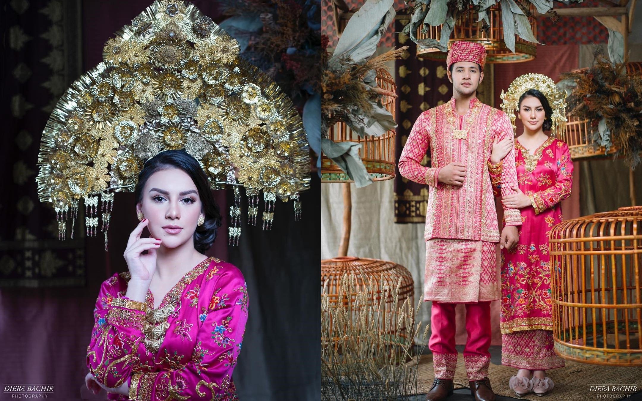 Prewedding Photoshoot, Ammar Zoni dan Irish Bella Usung Tema Dua Suku Ini. Bak Putri dan Pangeran!