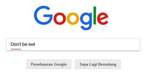 mesin pencari google
