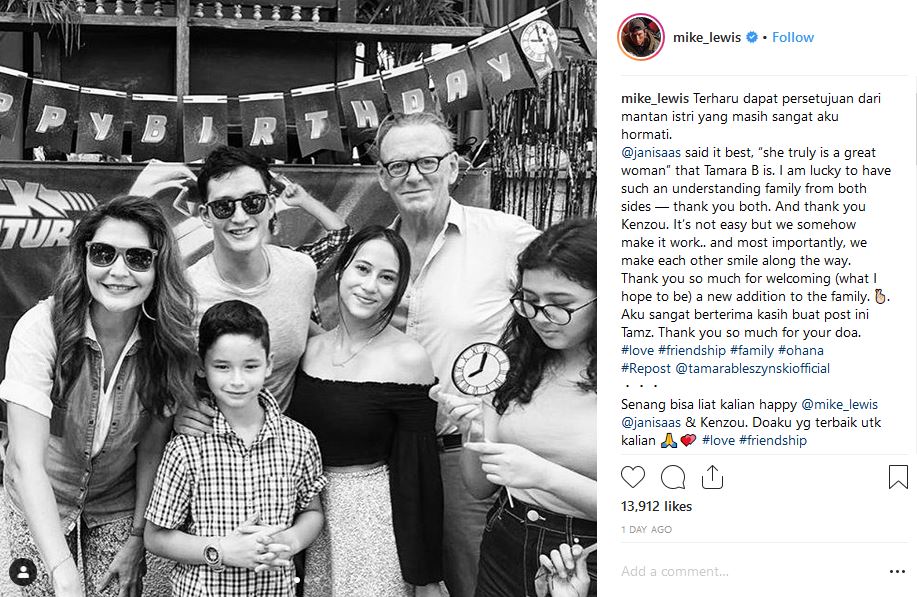 Tamara Bleszinsky Restui Mike Lewis dengan Pacar Barunya, Warganet Ramai Beri Pujian. Dewasa dan Manis Banget!
