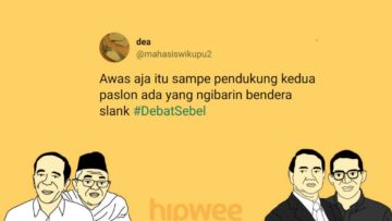 Bukan Soal Capresnya, Warganet Justru KZL sama 15 Hal ini dari Debat Semalam. Jadi #DebatSebel deh~