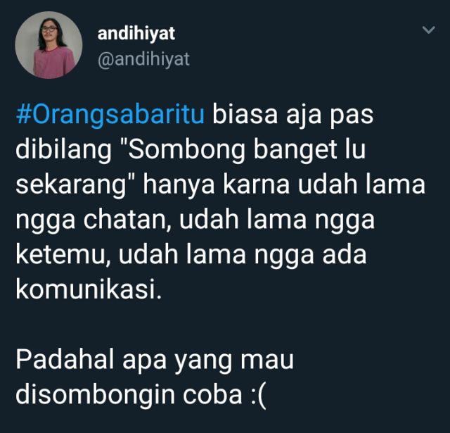 #OrangSabarItu Banyak Macamnya. Begini 14 Kesabaran ala Warganet yang Penuh dengan Keapesan~
