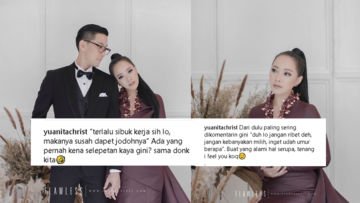 Dibilang Telat Nikah, Yuanita Christiani Bikin Tulisan Soal Perjalanan Cintanya. Ngena Banget!