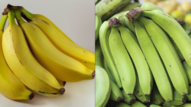 Bukan Soal Mentah atau Matang, ini 6 Beda Kandungan dalam Pisang Hijau dan Pisang Kuning