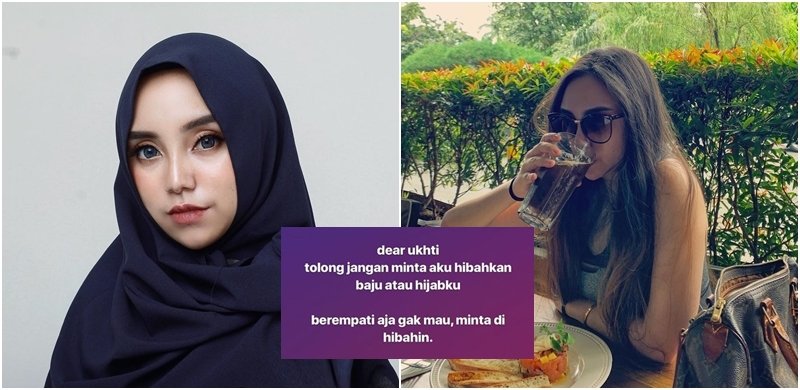 Dihujat Karena Terang-terangan Buka Hijab, Salmafina Malah ‘Ditodong’ Nyumbangin Baju-bajunya. Maunya Apa Ya Mereka?