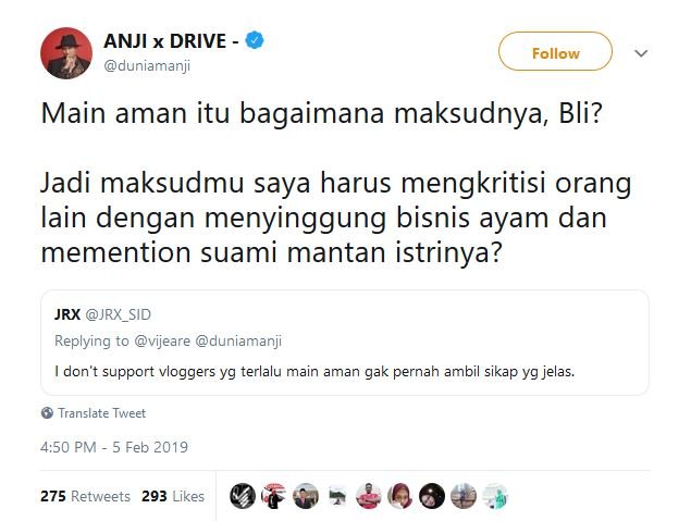 Buat Video Klarifikasi Soal RUU Permusikan sama Anang, Kini Anji-Jerinx SID Malah Bersitegang. Duh! 12 Buat Video Klarifikasi Soal RUU Permusikan sama Anang, Kini Anji-Jerinx SID Malah Bersitegang. Duh!