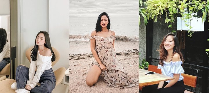 10 Ide Atasan Off Shoulder ala Selebgram yang Kecenya Kebangetan. Bikin Wajah Jadi Lebih Tirus Lo~