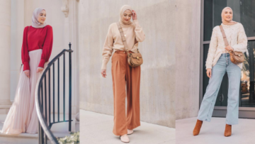 10 Inspirasi Hijab Nuansa Netral Ala Leena Asad, Lifestyle Blogger Palestina-Amerika yang Gayanya Super Elegan