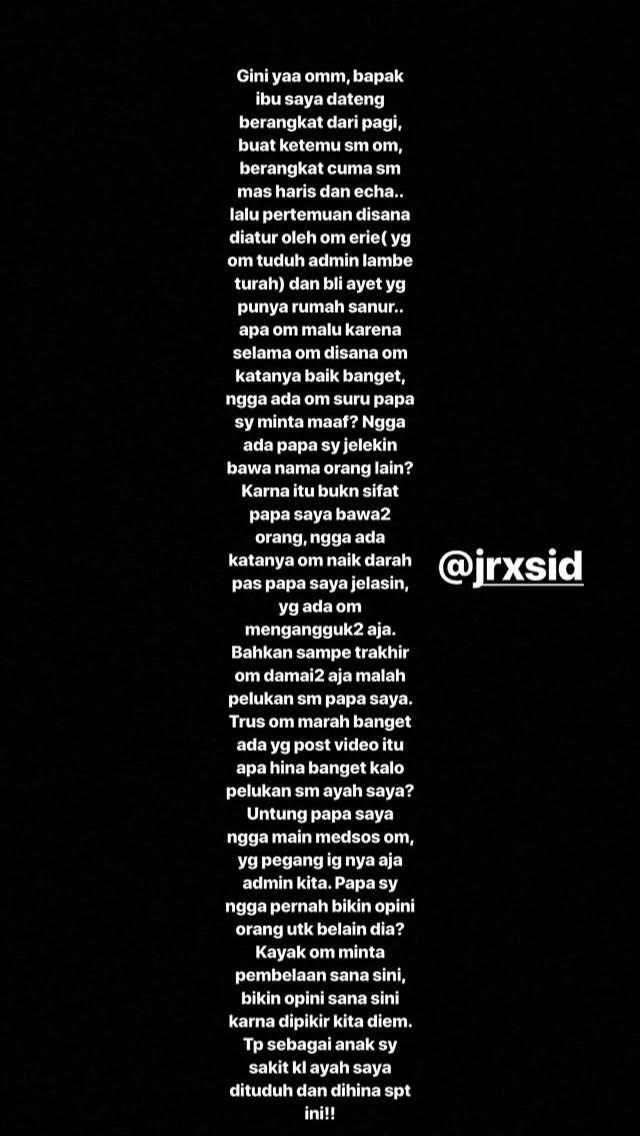 Updated Info! Azriel Buka Suara Soal Kasus Ayahnya dan Jerinx 'SID'; 'Sebagai Anak Saya Nggak Terima!'