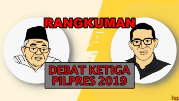 Bagi Kamu yang Ketinggalan Debat Semalam, Nih Rangkuman Jalannya Debat Ketiga Pilpres 2019. Simak!
