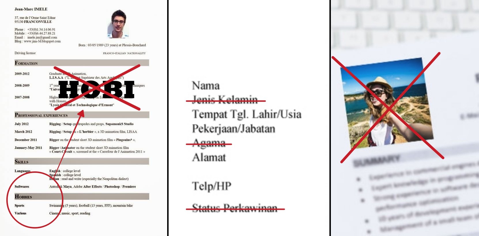 6 Hal yang Sebaiknya Tidak Dicantumkan dalam CV. Lembaran yang Penuh Belum Tentu Berisi