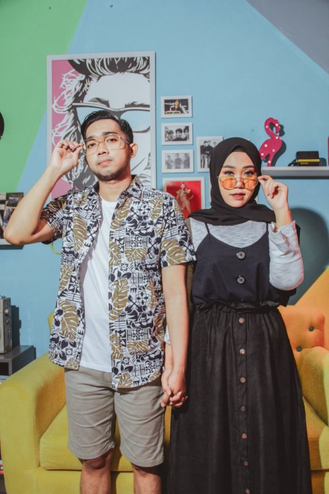 6 Inspirasi Pre-Wedding Pop Art Ala Selebtwit @bayu_joo & @luluhusnaa. Bujet Tipis, Hasil Kece Abis