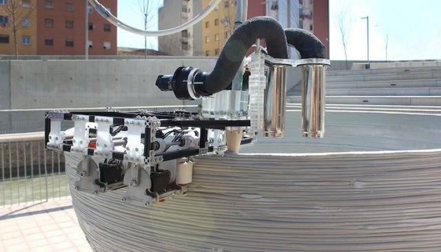 3D printed buildings