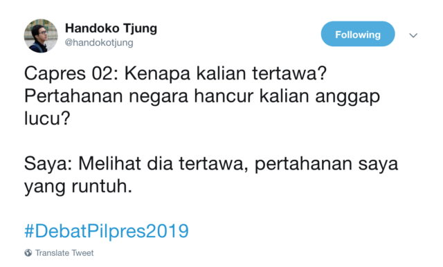 Menyimak Debat Capres a la Warganet yang Kocak Abis. Malah Lebih Seru Ketimbang di TV!