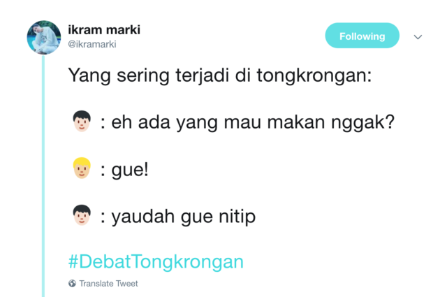 Menyimak Debat Capres a la Warganet yang Kocak Abis. Malah Lebih Seru Ketimbang di TV!