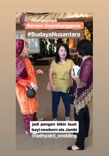 7 Bulanan, Ruben Onsu dan Sarwendah Bikin Baby Shower ala Adat Jambi. Meriahnya Bak Nikah Lagi!