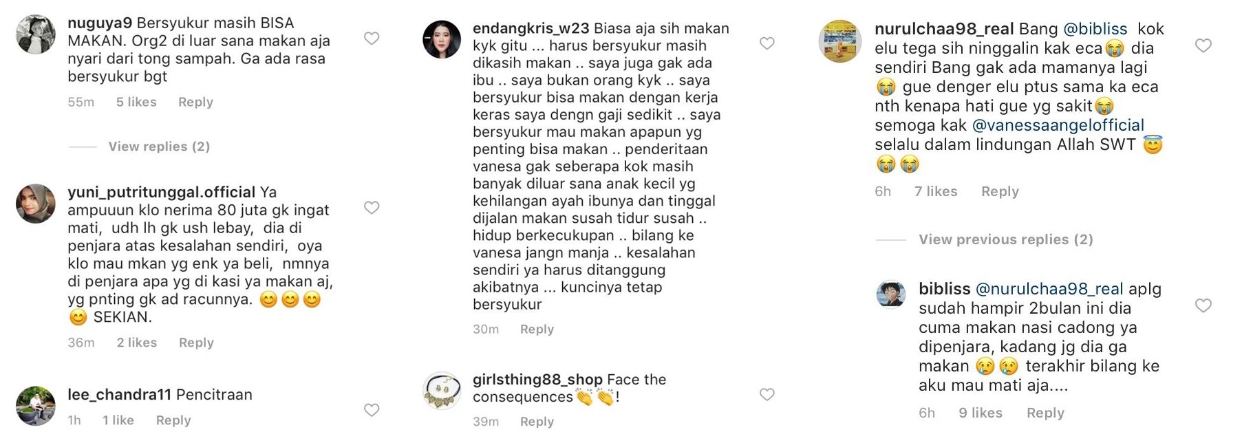 Lama Tak Terdengar, Vanessa Angel Dikabarkan 'Tersiksa' di Penjara. Gini Pembelaan Sang Pacar