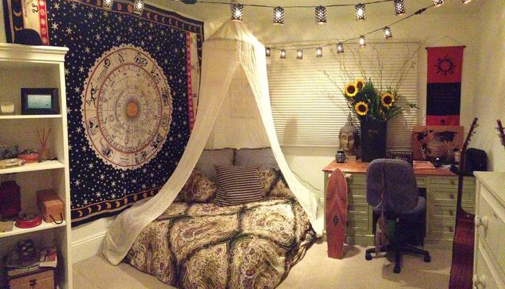 12+ Ide Dekorasi Kamar Bergaya Bohemian yang Bikin Kamu Seolah-olah Kayak Seniman