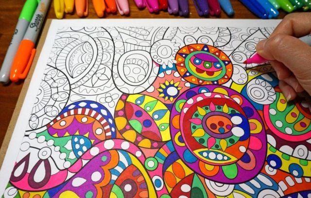 Adult Coloring Photo