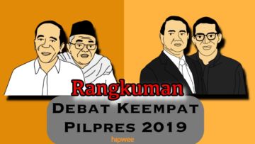 Bagi yang Nggak Sempat Nonton, Ini Nih Rangkuman Debat Pilpres Keempat. Tinggal Sisa Satu Lagi Lo