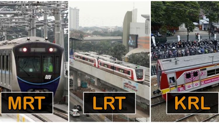 MRT di Jakarta Bakal Diresmikan 24 Maret Besok. Sebelumnya, Pahami Dulu Bedanya MRT Sama LRT dan KRL