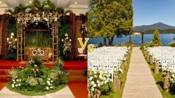 Bukan Cuma Soal Cuaca, Ini 5 Pertimbangan Penting Saat Pilih Resepsi Nikah Indoor atau Outdoor