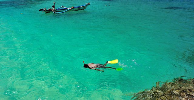 Serasa berenang di Maldives