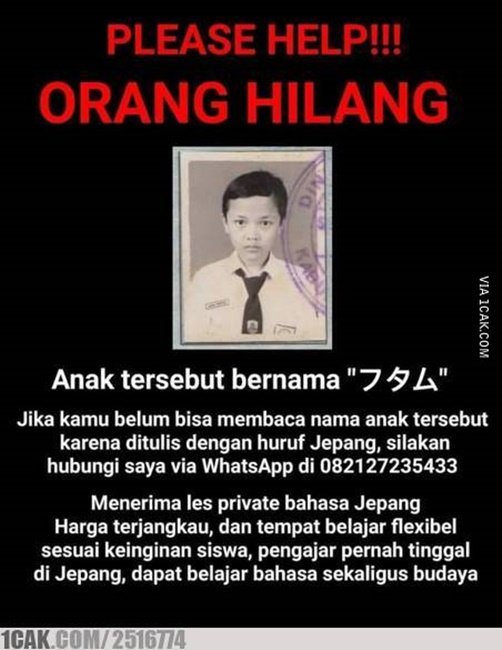 10 Berita Kehilangan Paling Kocak yang Pernah Ada. Ngeselin Kayak Gini Masih Ada yang Mau Bantuin?