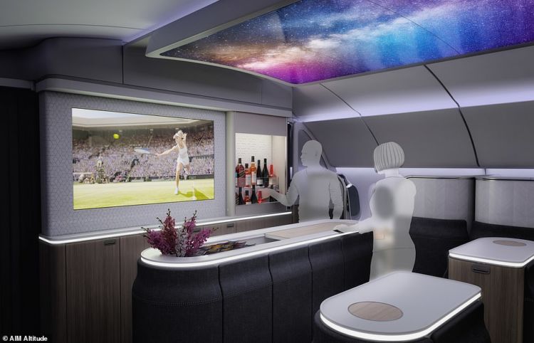Begini Imajinasi Desain Interior Kabin Pesawat di Masa Depan. Fasilitas dan Tampilannya Keren Banget Sih!