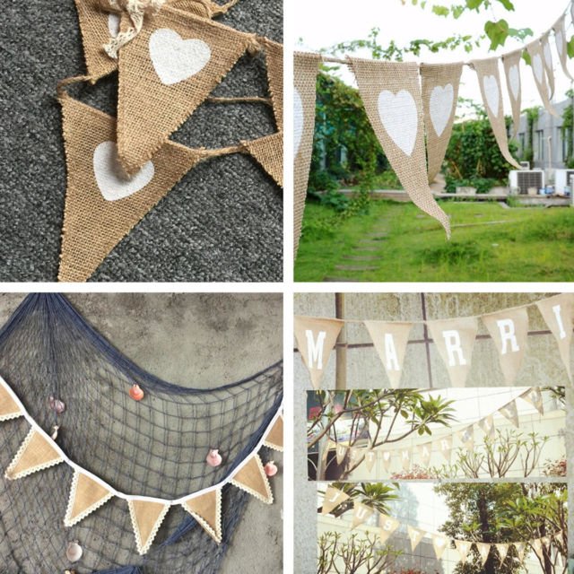 11 Ide Cantik Memasukkan Unsur Kain Goni atau Burlap ke Detail Dekorasi Pernikahan. Unik!
