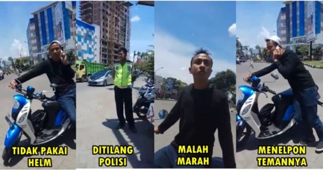 Biar nggak kena tilang bro sis