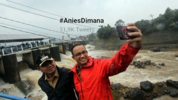 Terkait Beberapa Wilayah di Jakarta yang Terkena Banjir, Warganet Viralkan Tagar #AniesDimana