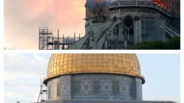 Berita Duka Dunia: Katredal Notre Dame Terbakar, Tak Lama Setelahnya Giliran Masjid Al-Aqsa