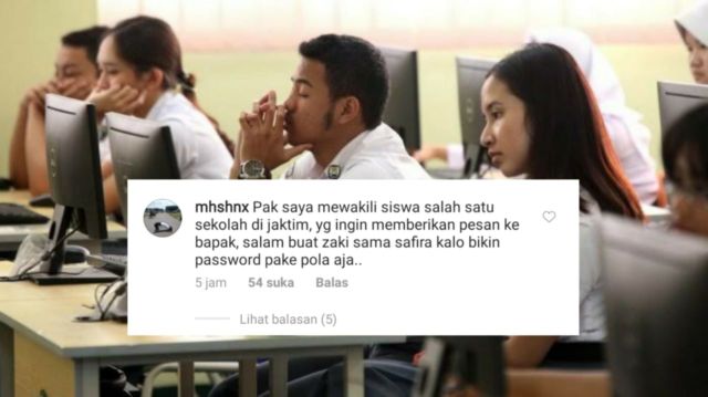 14 Luapan Hati Kocak Dedek-dedek Habis UNBK Matematika. Akun Kemendikbud jadi Sasaran