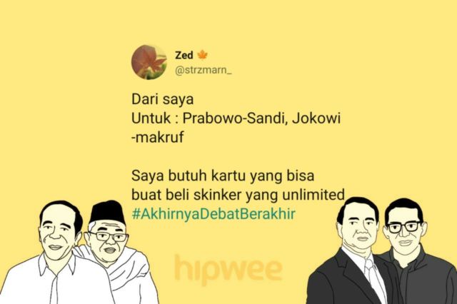 13 Cuitan Warganet Ini Jadi Hiburan Tersendiri dari Debat Semalam. Yay, #AkhirnyaDebatBerakhir Juga~ 39 13 Cuitan Warganet Ini Jadi Hiburan Tersendiri dari Debat Semalam. Yay, #AkhirnyaDebatBerakhir Juga~