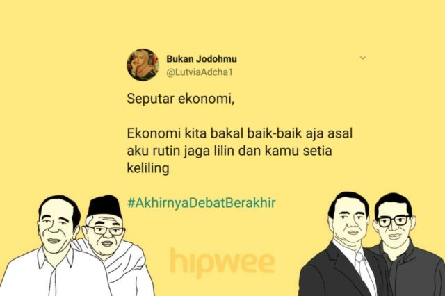 13 Cuitan Warganet Ini Jadi Hiburan Tersendiri dari Debat Semalam. Yay, #AkhirnyaDebatBerakhir Juga~ 32 13 Cuitan Warganet Ini Jadi Hiburan Tersendiri dari Debat Semalam. Yay, #AkhirnyaDebatBerakhir Juga~