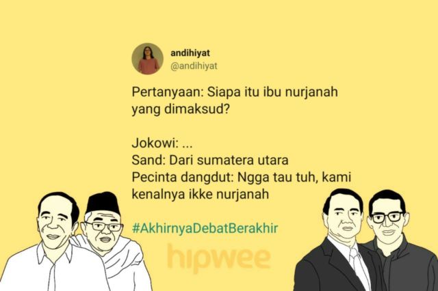 13 Cuitan Warganet Ini Jadi Hiburan Tersendiri dari Debat Semalam. Yay, #AkhirnyaDebatBerakhir Juga~ 33 13 Cuitan Warganet Ini Jadi Hiburan Tersendiri dari Debat Semalam. Yay, #AkhirnyaDebatBerakhir Juga~