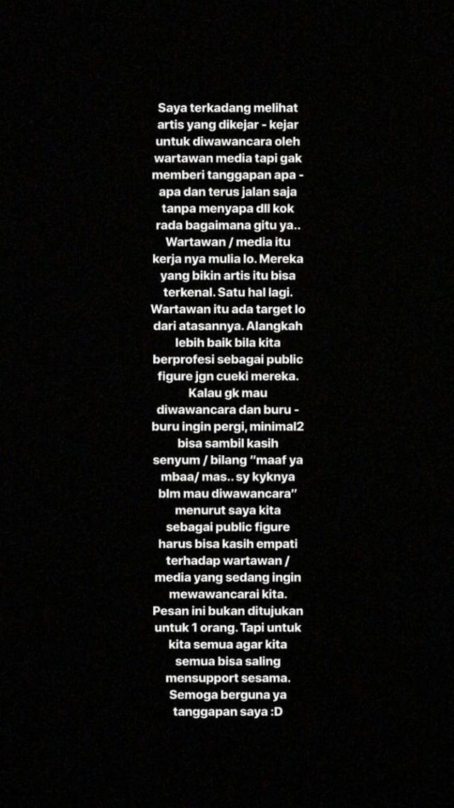 Soal Artis yang Dianggap 