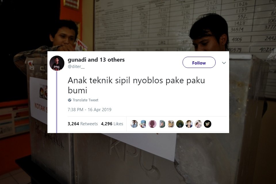 Beda Jurusan, Ternyata Beda Cara Coblosnya. Begini Kocaknya Kalau 15 'Tipe Anak' Ini Ikutan Pemilu!
