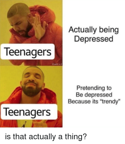 Depresi Bukan Hal yang Trendi. Jangan Ngaku-Ngaku Depresi Kalau Cuma Pengen Dianggap Edgy