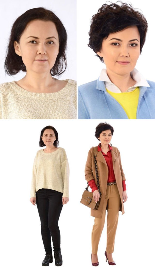 12 Foto Sebelum-Sesudah Make-Over Dramatis. Bukti Nyata Kalau Mau Modis itu Soal Niat Aja