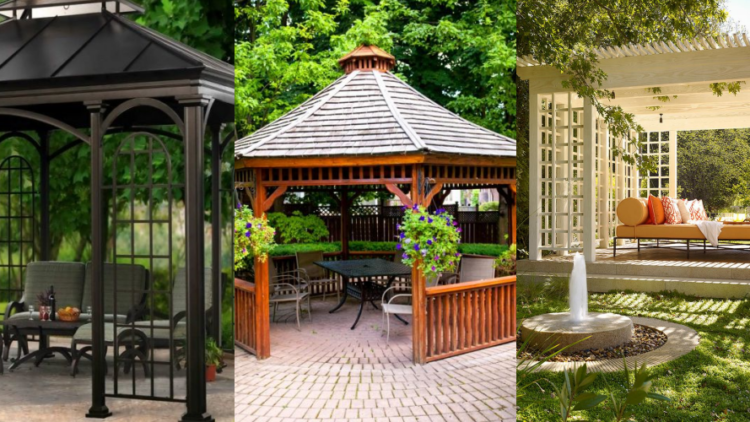 15+ Desain Gazebo Sederhana untuk Leyeh-Leyeh Cantik di Halaman Rumah. Kayak di Kafe-Kafe!
