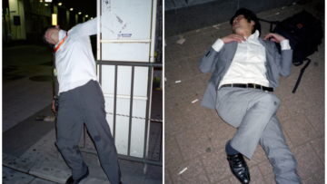 Kelelahan Sampai Tidur di Jalan, 9 Foto Ini Ungkap Realita Pahit. Di Jepang, Ini Pemandangan Biasa